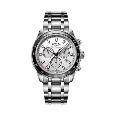 Gents Stainless Steel Bracelet Watch with Chronograph Dial gb90169/02